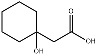 (1-Hydroxy-cyclohexyl)-acetic acid Struktur