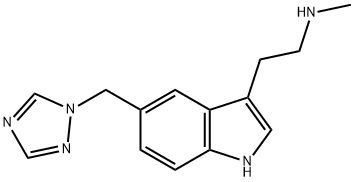 N-デメチルリザトリプタン 化學(xué)構(gòu)造式