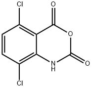 3,6-Dichloroisatoic anhydride Struktur