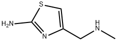 4-Thiazolemethanamine,  2-amino-N-methyl- Struktur