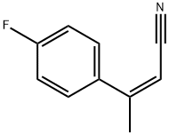 2-Butenenitrile,3-(4-fluorophenyl)-,(Z)-(9CI) Struktur