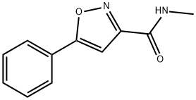 N-Methyl-5-phenylisoxazole-3-carboxaMide Struktur