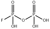 Pyrophosphoryl tetrafluoride Struktur