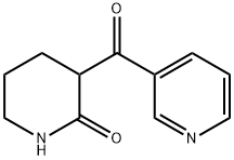 6-(3-PYRIDINYLCARBONYL)VALEROLACTAM Struktur