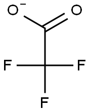 2,2,2-trifluoroacetate Struktur