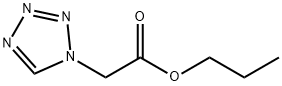 1H-Tetrazole-1-aceticacid,propylester(9CI) Struktur