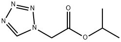 1H-Tetrazole-1-aceticacid,1-methylethylester(9CI) Struktur