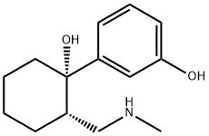 (-)-O,N-DI-DESMETHYLTRAMADOL Struktur