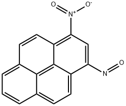 1-nitro-3-nitrosopyrene Struktur