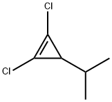 Cyclopropene, 1,2-dichloro-3-(1-methylethyl)- (9CI) Struktur