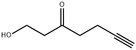 1-hydroxyhept-6-yn-3-one Structure