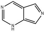 1H-Pyrrolo[3,4-d]pyrimidine (8CI,9CI) Struktur