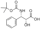 (2R,3S)-Boc-3-Phenylisoserine Struktur