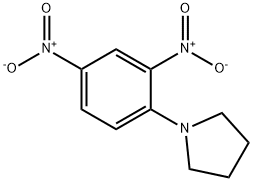 1-Pyrrolizino-2,4-dinitrobenzene Struktur