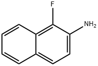 1-fluoro-2-aminonaphthalene Struktur