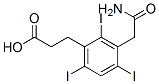 3-[3-(carbamoylmethyl)-2,4,6-triiodo-phenyl]propanoic acid