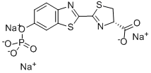 D-LUCIFERIN 6'-O-PHOSPHATE TRISODIUM SALT Struktur