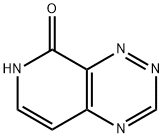 Pyrido[4,3-e]-1,2,4-triazin-8(7H)-one (9CI) Struktur