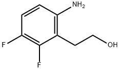 6-AMINO-2,3-DIFLUOROBENZENEETHANOL Struktur