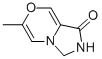 8H-Imidazo[5,1-c][1,4]oxazin-8-one,5,6-dihydro-3-methyl-(7CI,8CI) Struktur