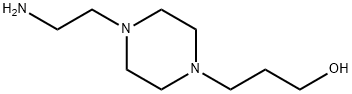 1-Piperazinepropanol,4-(2-aminoethyl)-(9CI) Struktur