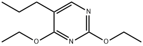 Pyrimidine, 2,4-diethoxy-5-propyl- (9CI) Struktur