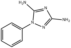 1-phenyl-1H-1,2,4-triazole-3,5-diamine Struktur