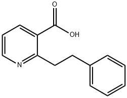 2-PHENETHYL-NICOTINIC ACID Struktur