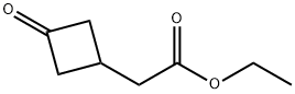 3-Oxocyclobutaneacetic acid ethyl ester Struktur