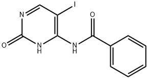 N-(5-iodo-2-oxo-1,2-dihydropyriMidin-4-yl)benzaMide Struktur