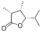 2(3H)-Furanone,dihydro-3,4-dimethyl-5-(1-methylethyl)-,(3alpha,4alpha,5alpha)-(9CI) Struktur