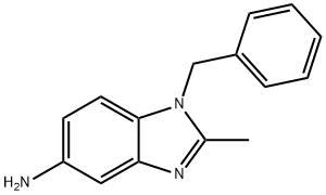 1-BENZYL-2-METHYL-1H-BENZOIMIDAZOL-5-YLAMINE Struktur