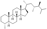 (20R,23R,24S)-DINOSTERANE Struktur