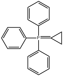 CYCLOPROPYLIDENETRIPHENYLPHOSPHORANE Struktur