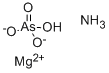 MAGNESIUM AMMONIUM ARSENATE Struktur