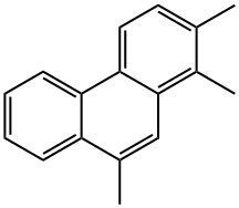 1,2,9-TRIMETHYLPHENANTHRENE Struktur