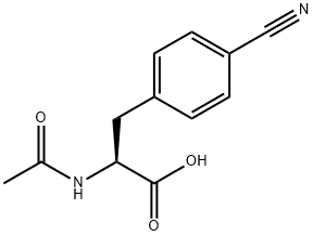 2-ACETYLAMINO-3-(4-CYANO-PHENYL)-PROPIONIC ACID Structure