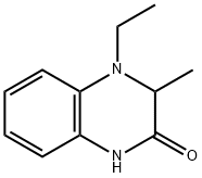 2(1H)-Quinoxalinone,4-ethyl-3,4-dihydro-3-methyl-(9CI) Struktur