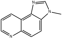 3H-Imidazo[4,5-f]quinoline,3-methyl-(8CI,9CI) Struktur