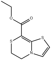 ethyl 4,7-dithia-1-azabicyclo[4.3.0]nona-5,8-diene-5-carboxylate Struktur