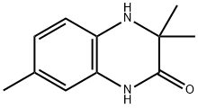 2(1H)-Quinoxalinone,3,4-dihydro-3,3,7-trimethyl-(9CI) Struktur