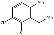 2-Aminomethyl-3,4-Dichloro-Phenylamine Struktur