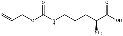 H-ORN(ALOC)-OH Struktur