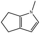 Cyclopenta[b]pyrrole, 1,4,5,6-tetrahydro-1-methyl- (9CI) Struktur