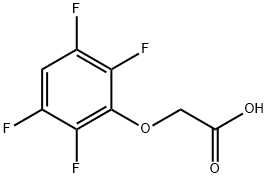 2,3,5,6-TETRAFLUOROPHENYLOXY-ACETIC ACID Structure