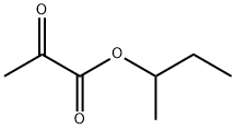 Propanoic acid, 2-oxo-, 1-methylpropyl ester (9CI) Struktur