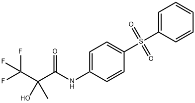 N-(4-PHENYLSULFONYLPHENYL)-3,3,3-TRIFLUORO-2-HYDROXY-2-METHYLPROPANAMIDE price.