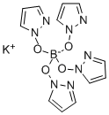 TETRAKIS(1-PYRAZOLYL)BORATE POTASSIUM SALT Structure