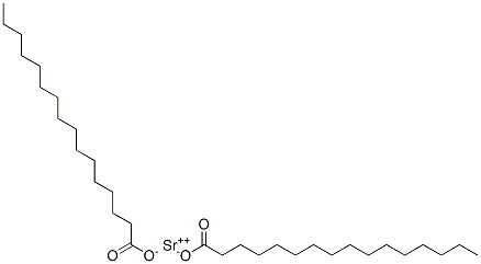 strontium dipalmitate Struktur