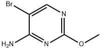 5-BROMO-2-METHOXYPYRIMIDIN-4-YLAMINE Struktur